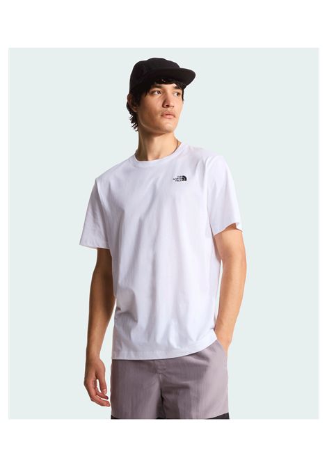 T-shirt The North Face Evolution Simple Dome Regular Bianco Uomo THE NORTH FACE | T-shirt | NF0A8CZ2-FN4
